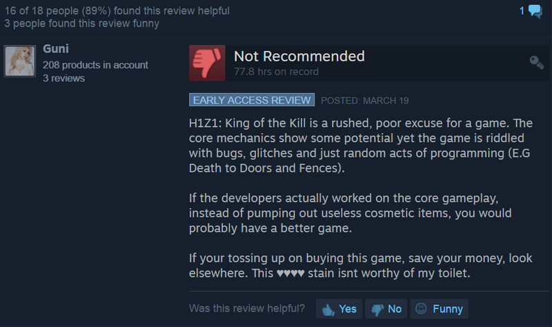 Illustration for article titled Fans Won't Stop Playing One Of Steam's Most Popular Games, Even Though They Claim To Hate It